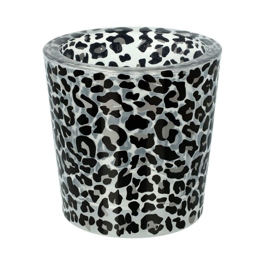Velino Candle Jar Large Leopard - 1 of