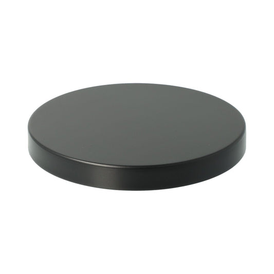 Large Metal Lid - Matte Black - 1 of
