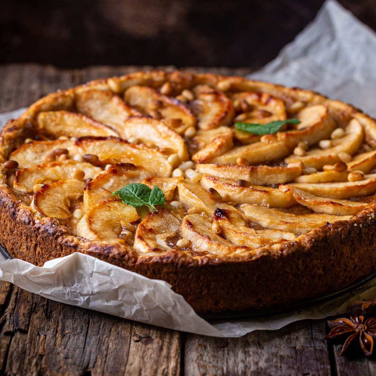 Hot Baked Apple Pie