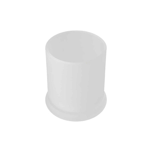 Danube Candle Jar - No Lid - Transparent White (inside) - Small - 12 of