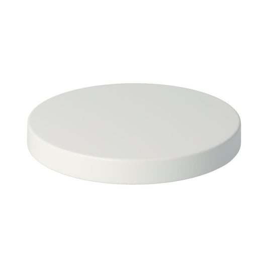 Oxford / Cambridge Metal Lid White