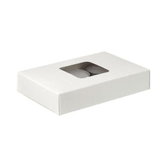 Tealight Box - 19mm - 6 Pack - White - 12