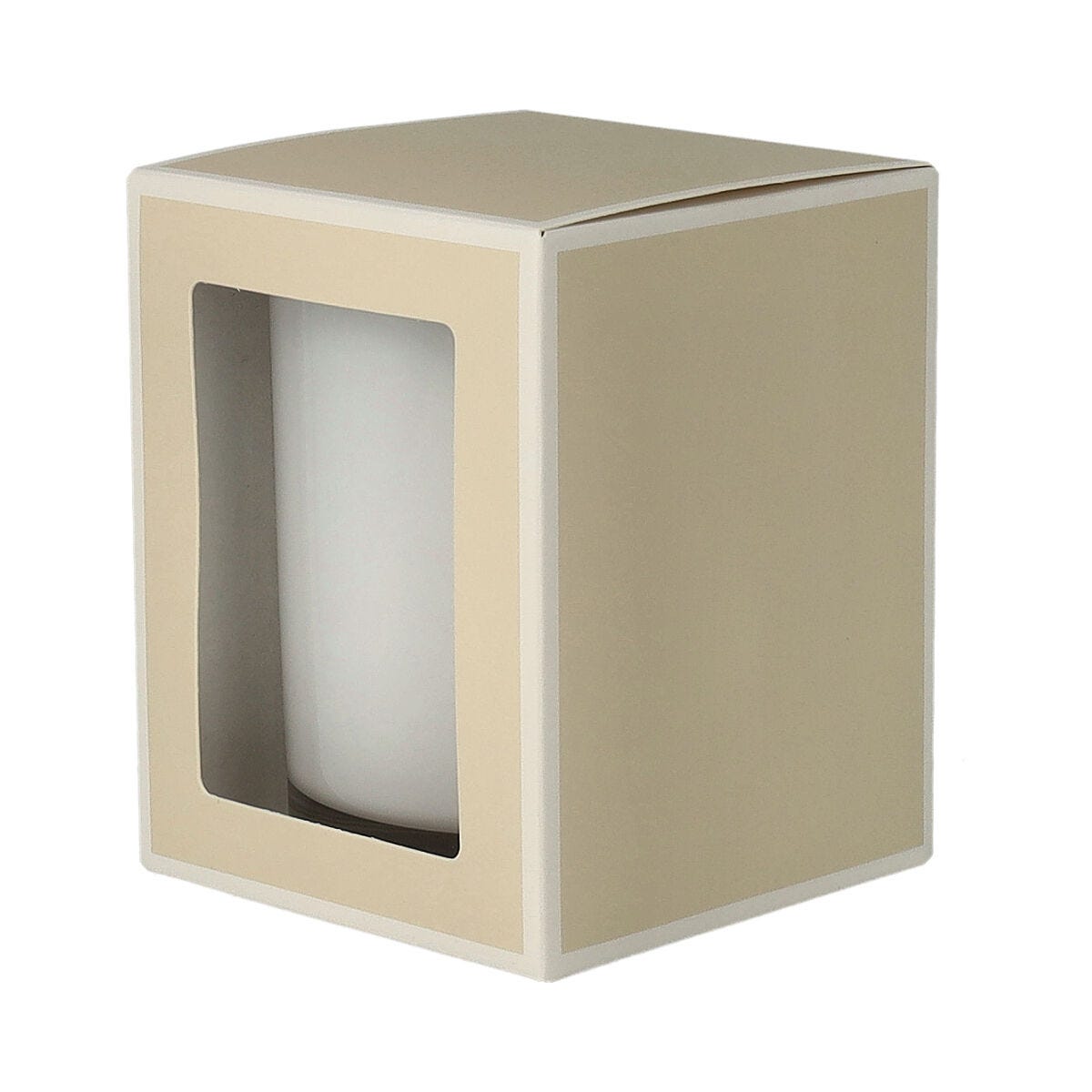 Oxford Candle Box - Medium - Window - Beige - 12 of