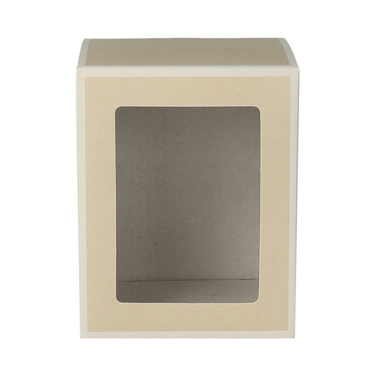 Danube Candle Box - Window - Beige - Medium - 12