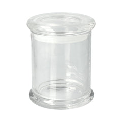 Danube Small Base and Flat Lid (Packed lids on) - Clear - 12