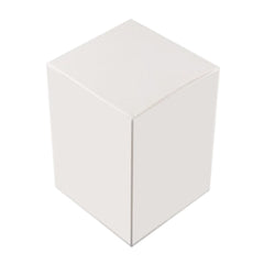 Danube Candle Box - No Window - White - Large