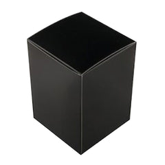 Danube Candle Box - No Window - Black - Medium