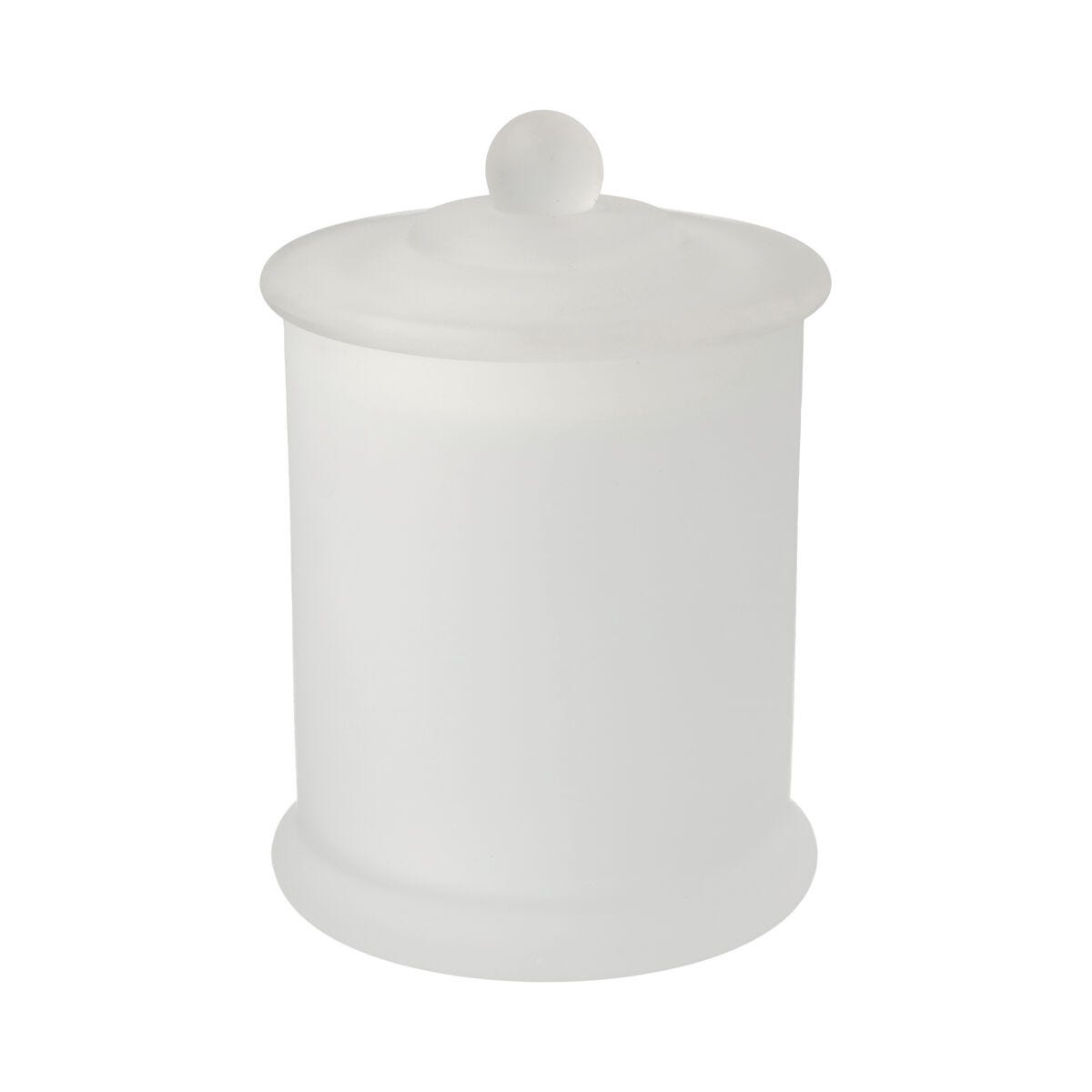 Danube Medium Base and Knob Lid (Packed with lid on) - Frosted - 12