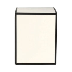 Candle Box - No Window - White with Black Edge - XL - 12