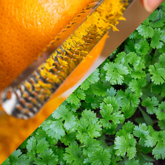 Coriander & Orange Zest