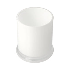 Danube Glassware - No Lid - Transparent White (inside) - Large - 12