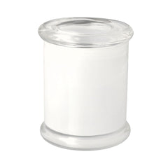 Danube Medium Base and Flat Lid (Packed with lid on) - Transparent White - 12 of