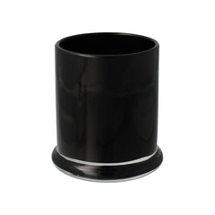 Danube Candle Jar - No Lid - Opaque Black (inside) - Medium - 1