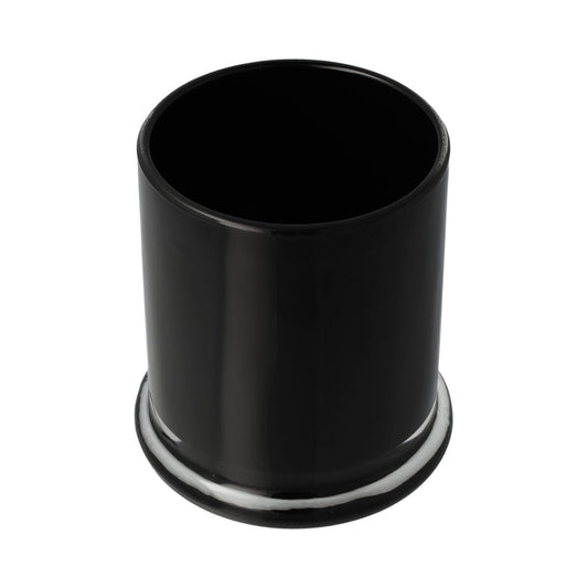 Danube Glassware - No Lid - Transparent Black (inside) - Medium - 1