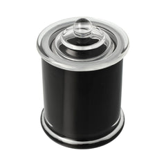 Danube Glassware - Knob Lid - Transparent Black (inside) - Small - 12