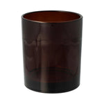 Oxford Candle Jar - Amber (Outside)