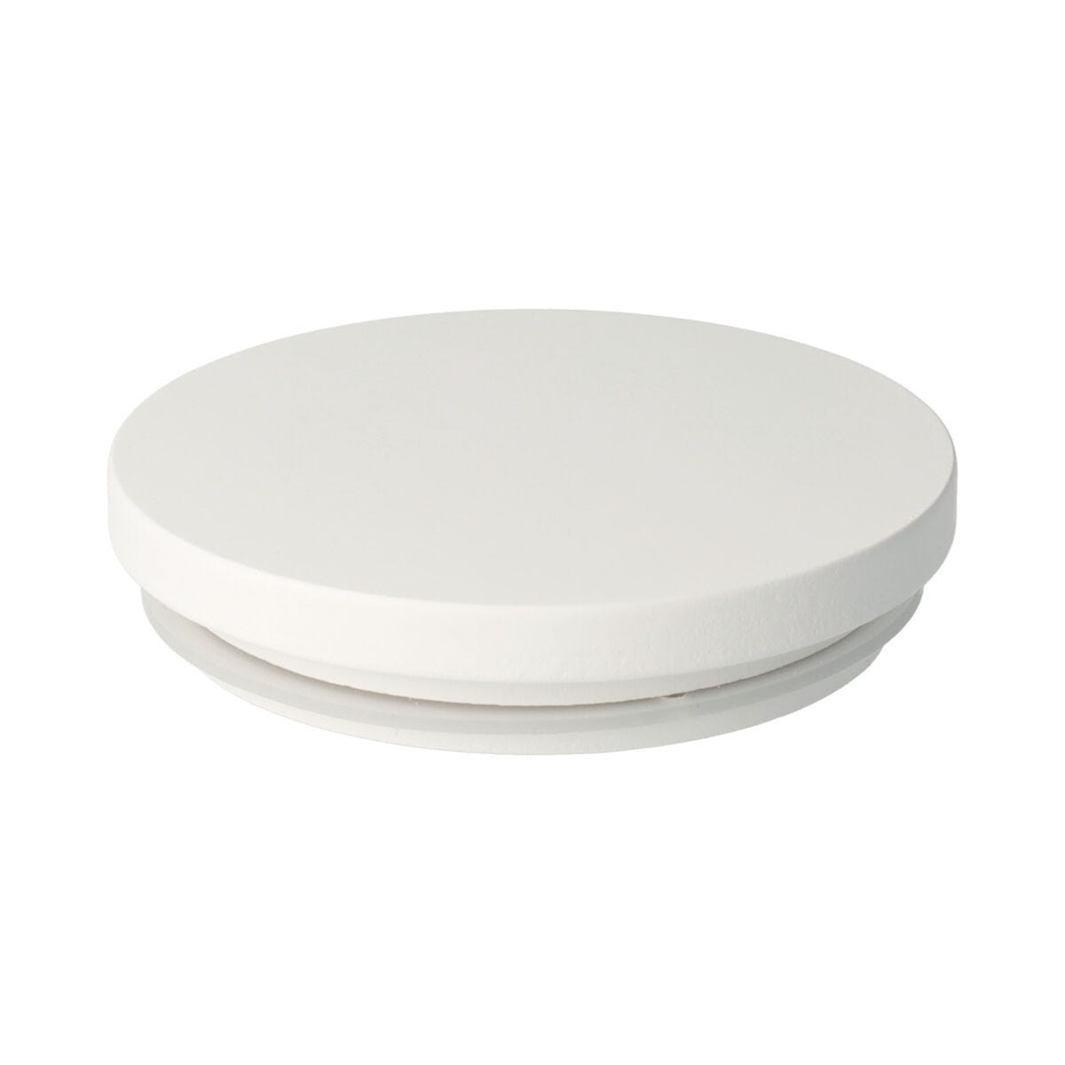Oxford / Cambridge Lid - Painted White - Medium - 1 of
