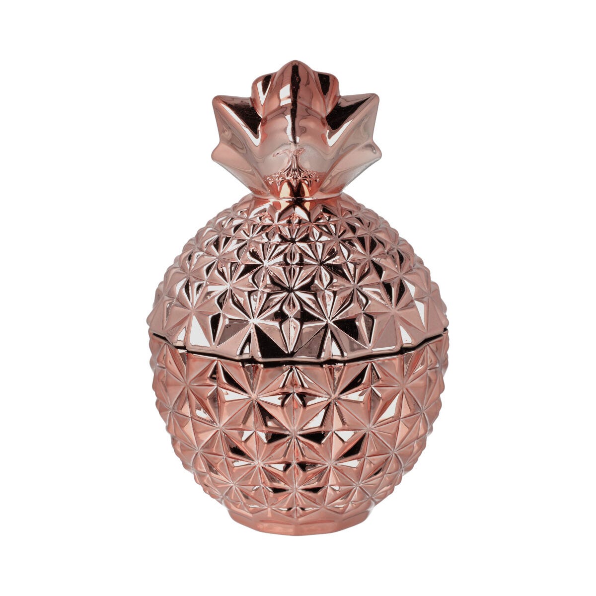 Pineapple Candle Jar - Rose Gold - Large - 1