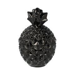 Pineapple Candle Jar - Gloss Black - Large - 1