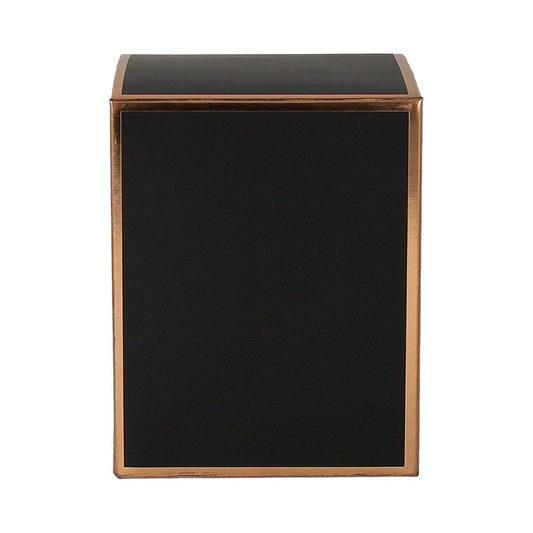 Candle Box - No Window - Black with Rose Gold Edge - Small - 12