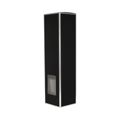 Cubic Diffuser Box - Black with Silver Edge - 12