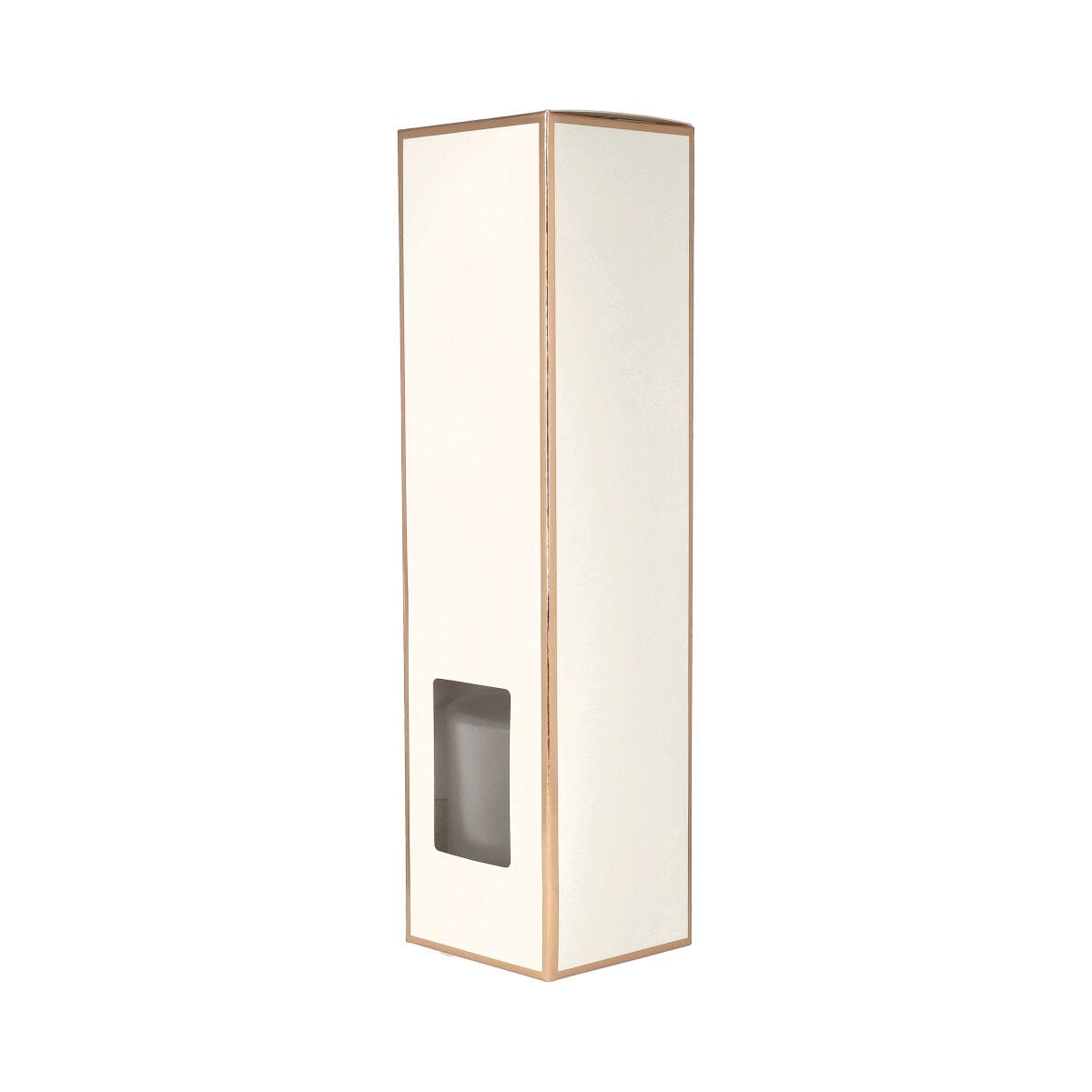 Cubic Diffuser Box - White with Rose Gold Edge - 12