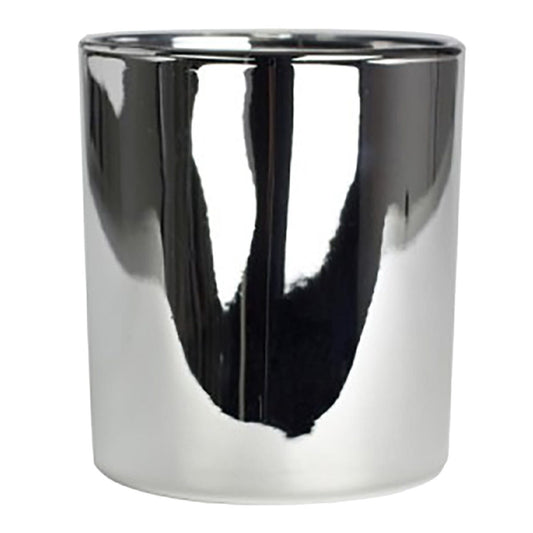 Oxford Candle Jar - Silver (Outside Electroplated) - XL - 12