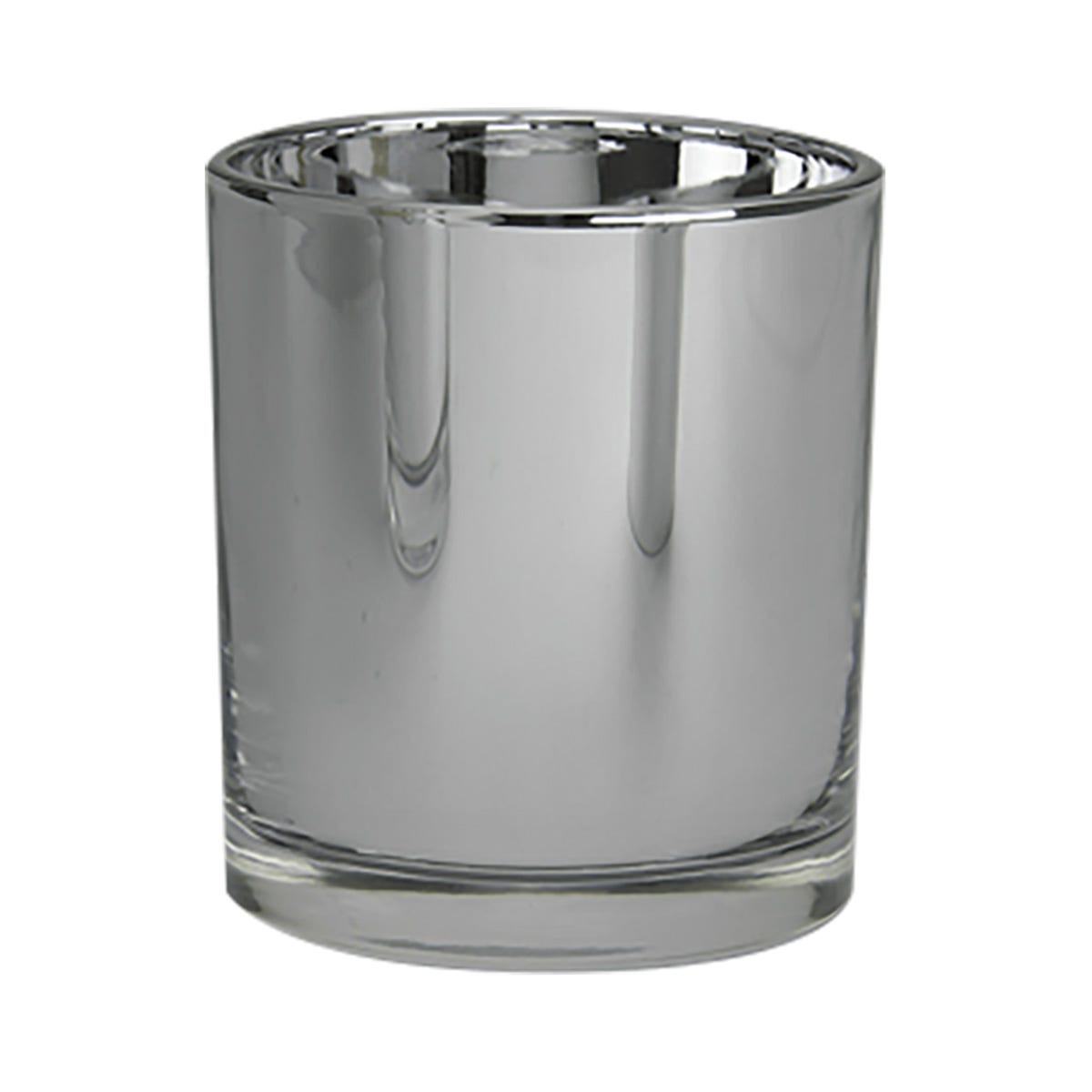 Oxford Candle Jar - Electroplated Silver (Inside) - Large - 1