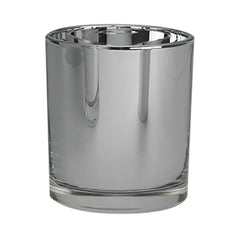 Oxford Candle Jar - Electroplated Silver (Inside) - Large - 12