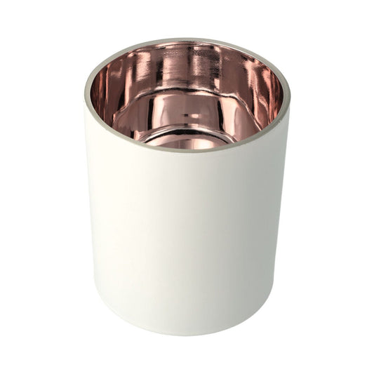 Oxford Glassware - Electroplated Rose Gold & White - Large - 1