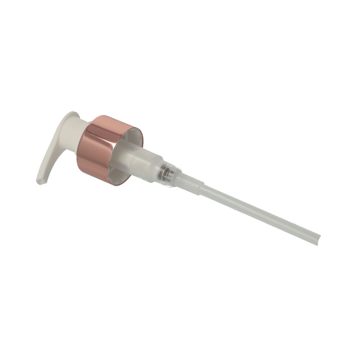 Soap Pump - Rose Gold with White - 12