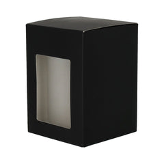 Danube Candle Box - Window - Flat Lid