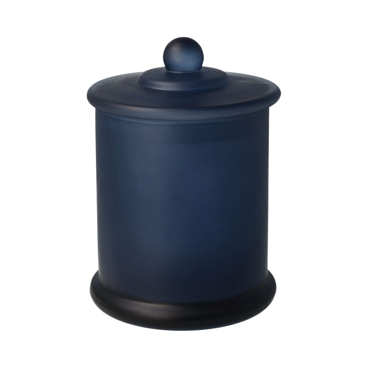 Danube Small Base and Knob Lid Frosted Navy (Packed with lid on)