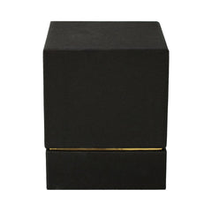 Large Luxe Candle Box - Black with Gold Trim - 12 of