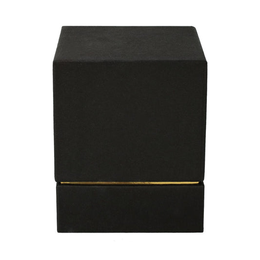 Large Luxe Candle Box - Black with Gold Trim - 1 of