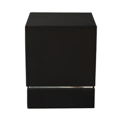 Large Luxe Candle Box - Black with Silver Trim - 12 of