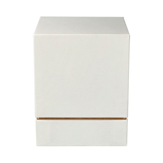 Large Luxe Candle Box - White with Rose Gold Trim - 12 of