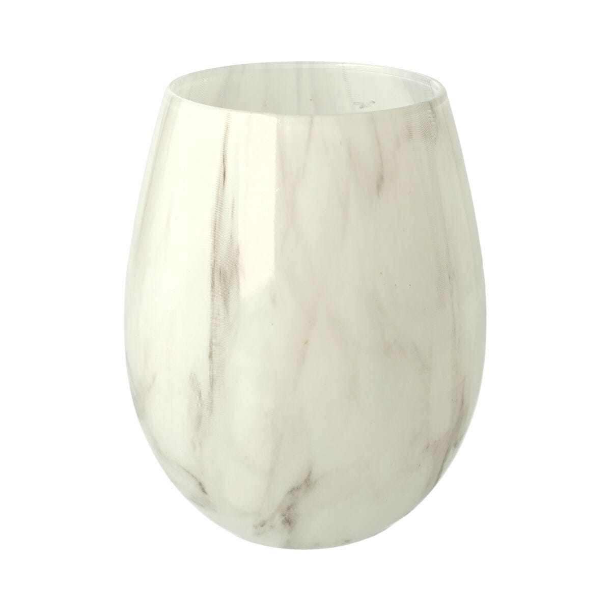 Celeste Candle Jars - White Marble - 12