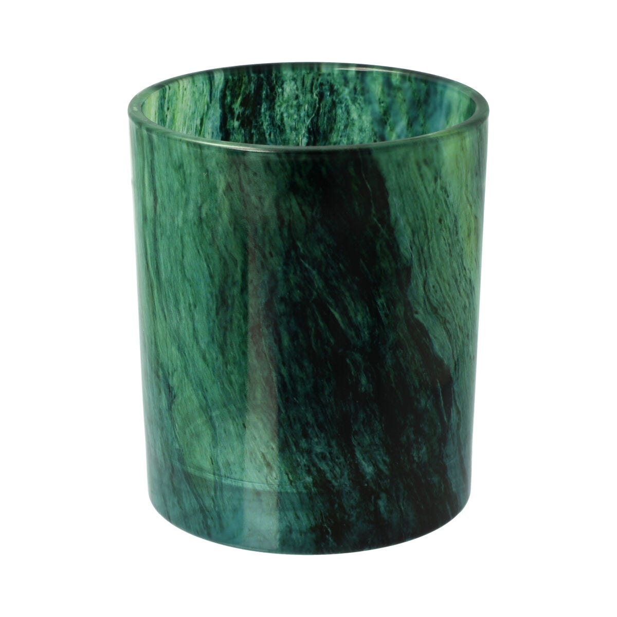 Oxford Medium Jade Green Outside Painted Jar