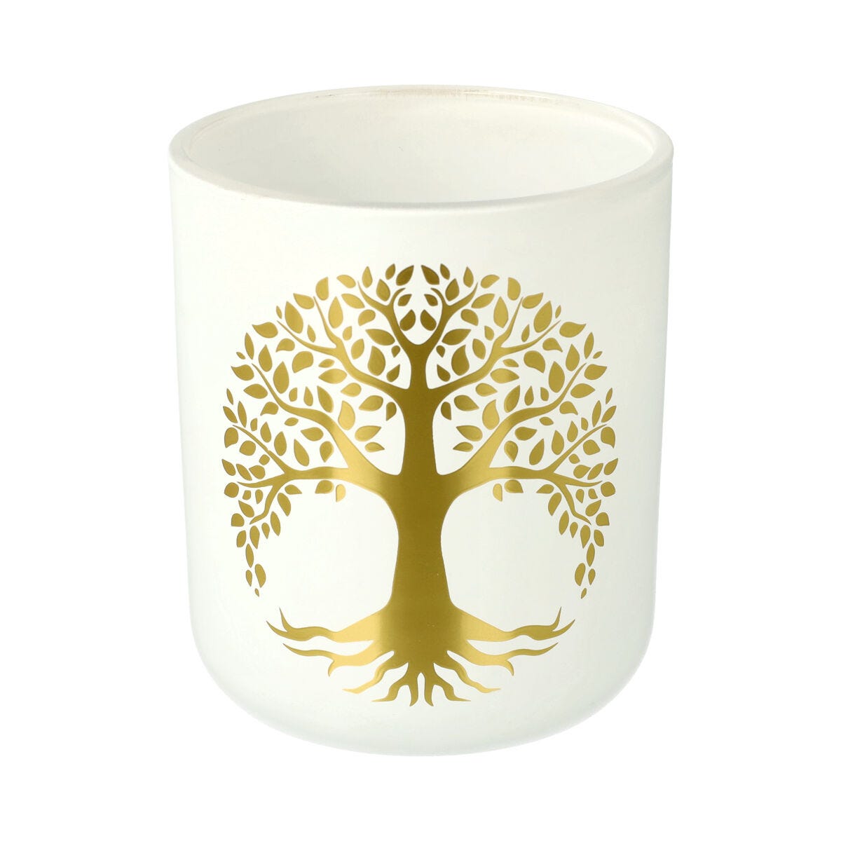 Cambridge Large White with Gold Tree of Life - 12 of