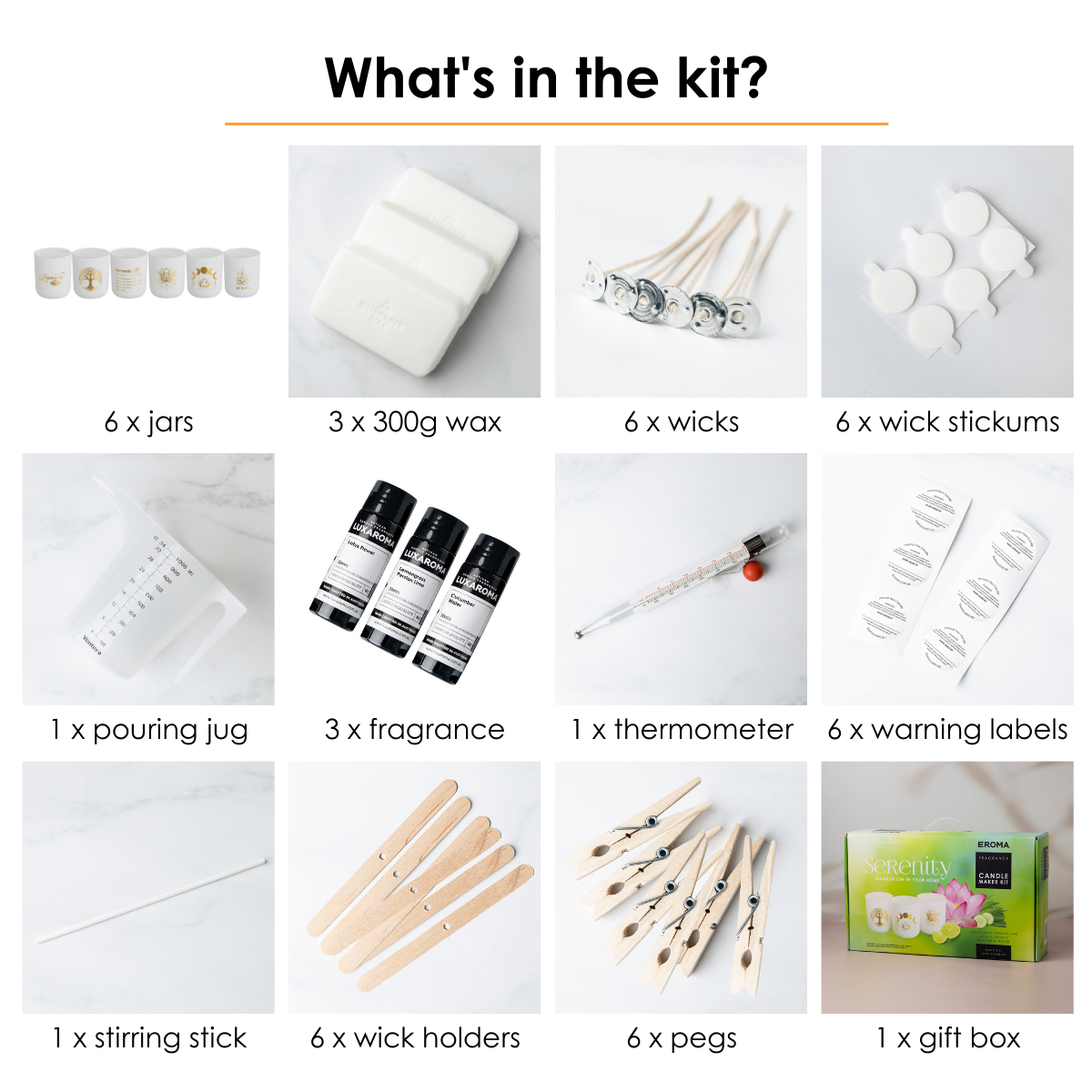 Serenity Candle Maker Kit