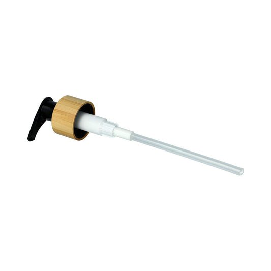 Bamboo Soap Pump - Black
