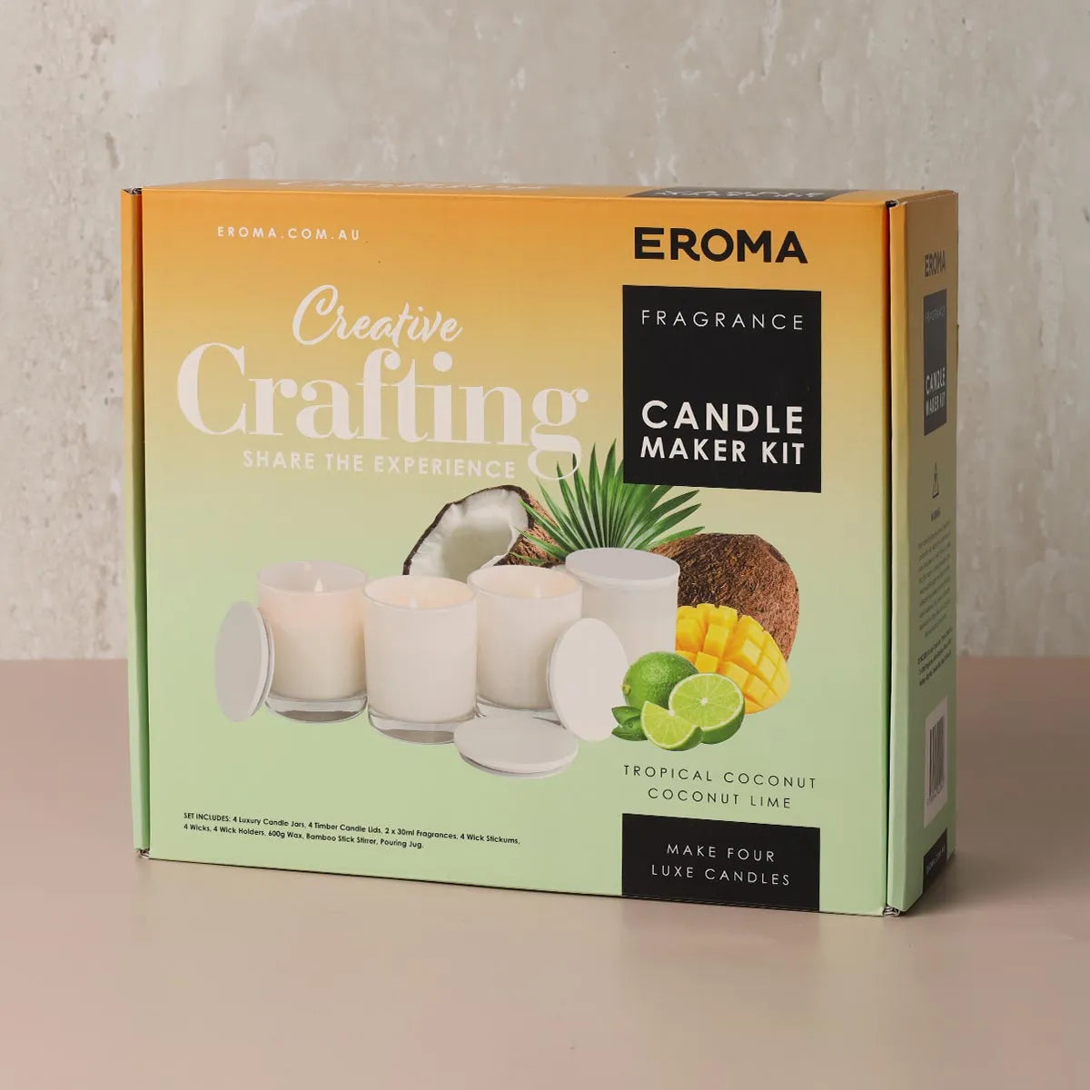 Creative Crafting Candle Maker Kit – White on White