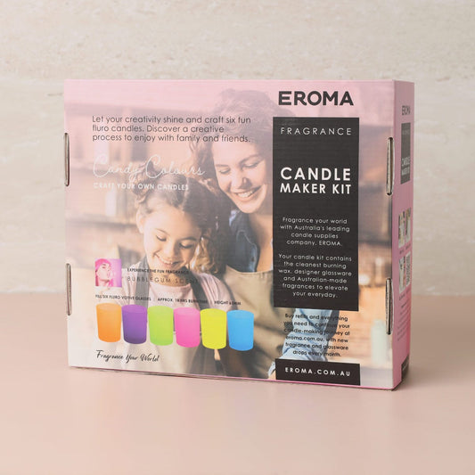 Candle Maker Kit - Fluro - Back