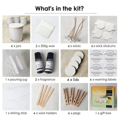 Creative Crafting Candle Maker Kit – White on White