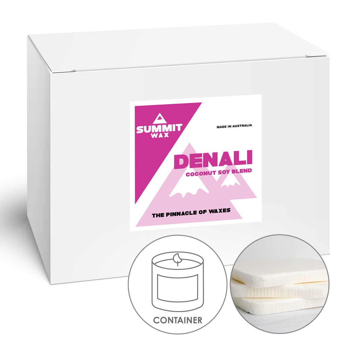 Denali Coconut soy blend candle wax