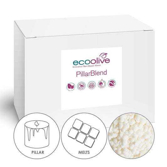 ecoolive pillar blend candle wax