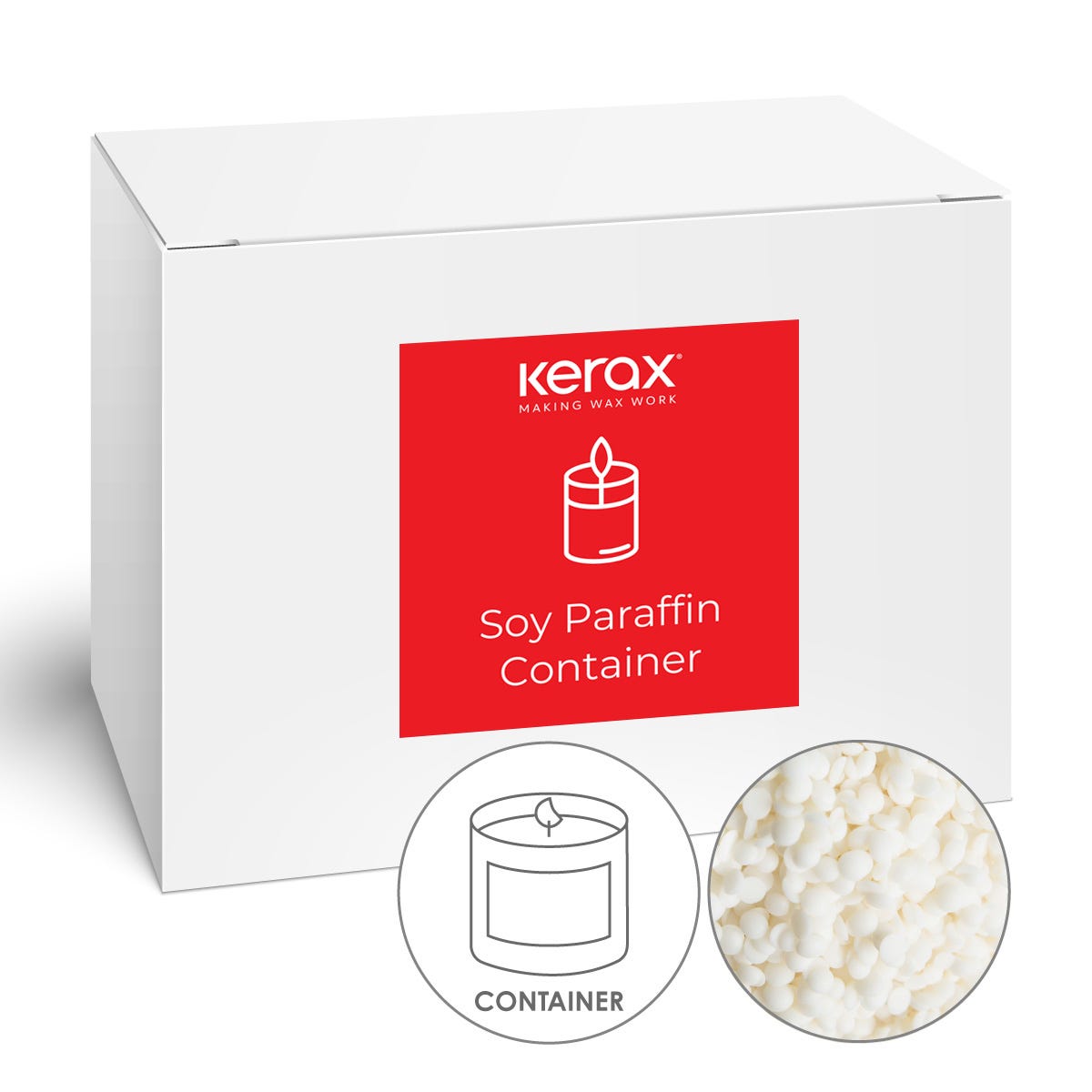 Kerawax Soy Paraffin Pillar Blend 5kg