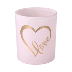 Oxford Large Base Pink - Rose Gold Print "Love Heart" - 1 of