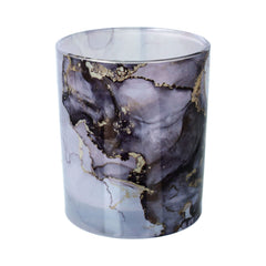 Oxford Purple Agate Candle Jar